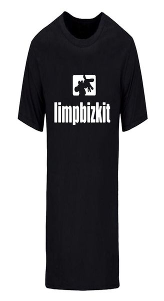 

men tshirt cotton oneck shortsleeve summer fashion limp bizkit rock band music printed casual t shirt tees diy0768d9896379, White;black
