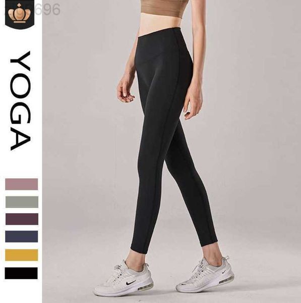 

2023 desginer al yoga high-waisted tights with no embarrassing line, Black