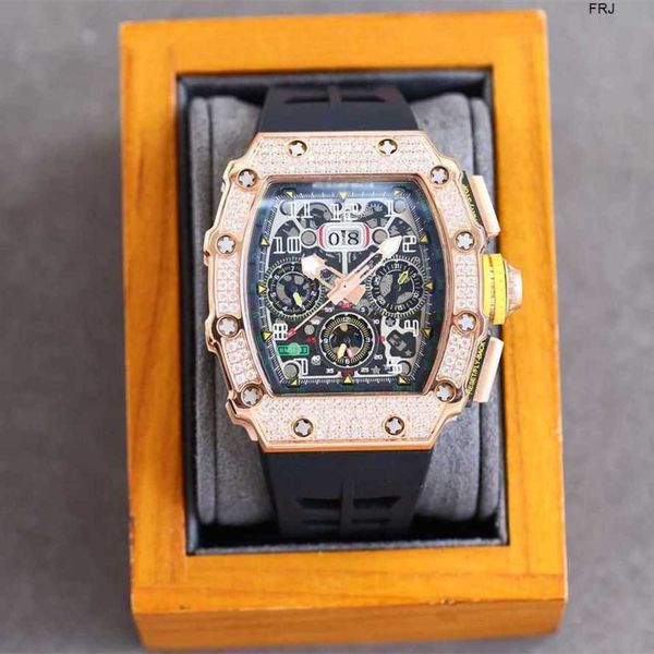 

designer watches richads mile watch richadssd omineeringd iamondi nlaidf ullya utomaticm ultifunctionme chanicalwa tchis ha ndsomean dfa shi, Slivery;black