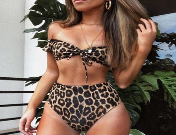 

women bikini swimwear leopard print swimsuit bikini set padded bathing suit swimwear beach wear brazilian biquini2763951, White;black