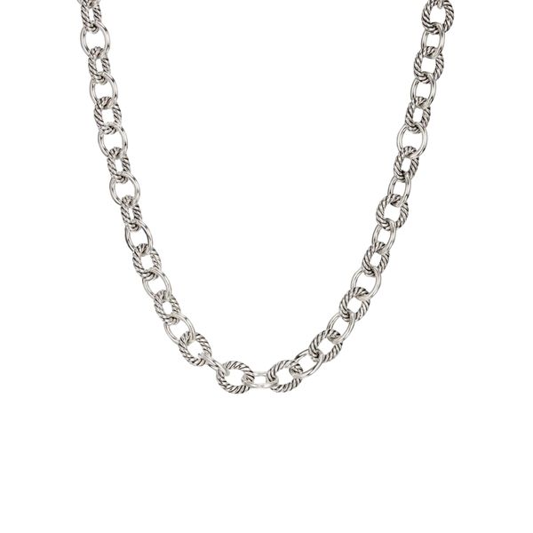 

designer dy necklace luxury fashion twist fashion necklace accessories jewelry high-end fashion romantic valentine's day gift 5a, Silver