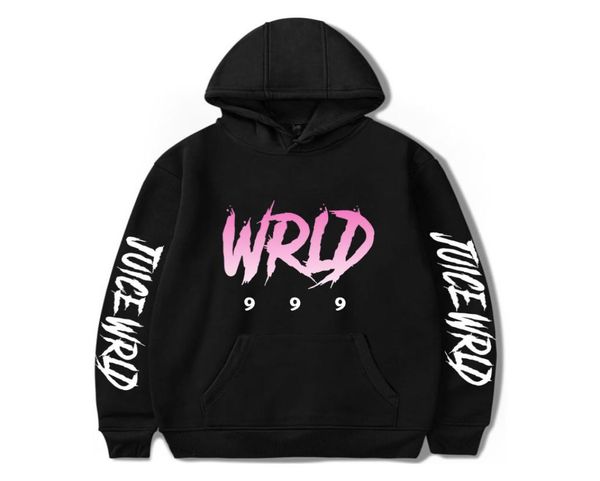 

rapper juice wrld hoodies men women hip hop sweatshirts streetwear fashion hoodies popular hooded rip juice wrld hoody new1947126, Black