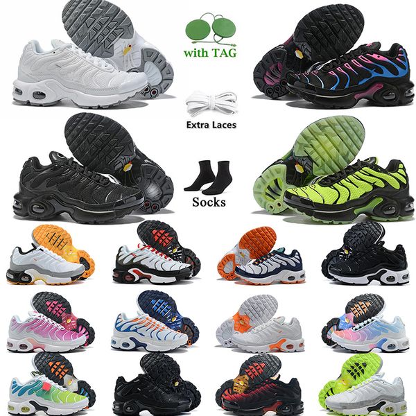 

tn maxs kids shoes tn plus 2023 tn enfant cushion triple white black sneakers toddlers shoes children youth rainbow frequence pack kaomoji s