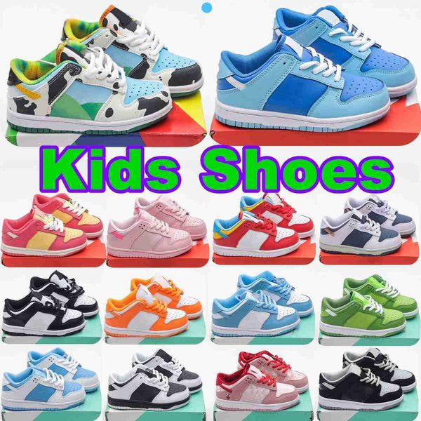 

shoes toddler chunky kids panda youth designer sneakers girls boys sb sneaker university blue low shoe children trainers running skateboard, Black
