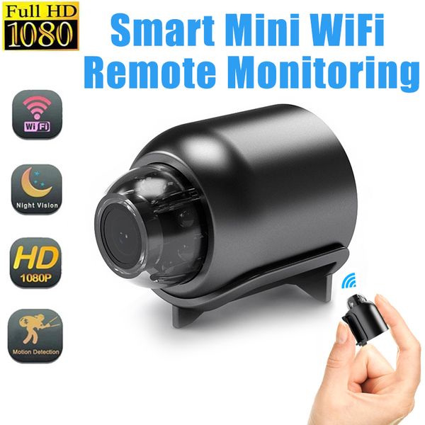 

mini cameras wifi camera wireless night vision remote monitor hd 1080p wide angle smart home video recorder camcorders sd card 230830