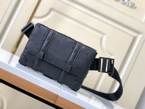 

the latest cowhide fashion men's shoulder bag all-in-one fanny pack