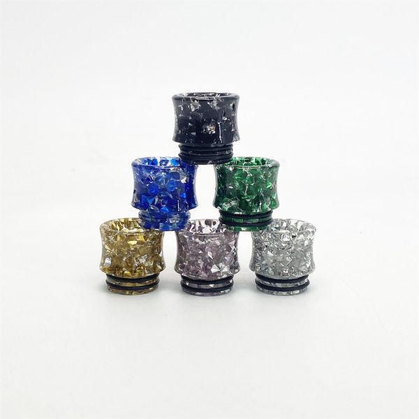 

drip tip 810 straw joint resin for 810 thread machine random color 1pcs