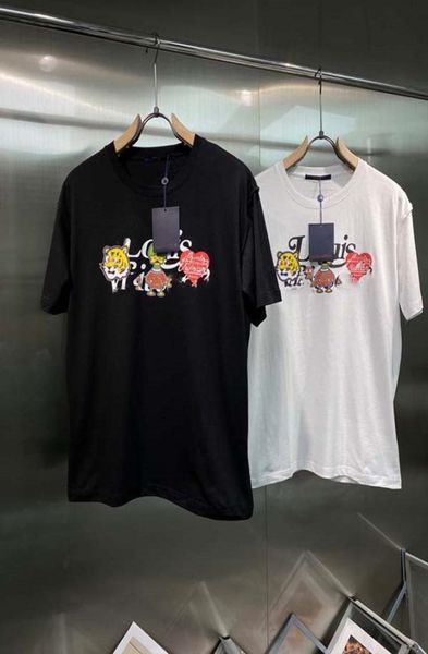 

designers mens womens t shirts for man paris fashion tshirt emboss letter men clothes tees street short sleeve luxury8695998, White;black