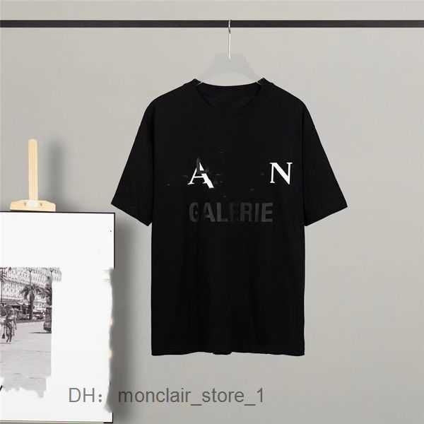 

men's t-shirt fashion t-shirts 2023 new cotton soft anti-wrinkle retro decorative printing letters casual student lovers short sleeve 2, White;black