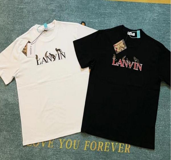 

men tees tshirt cotton fashion high street cartoon letter print floral short sleeve oneck tshirt2165179, Black;brown
