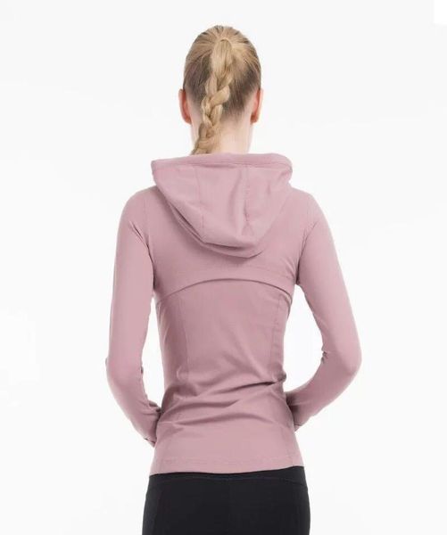 

plain hoody women zip up yoga jacket elastic long sleeve gym sports coat fitness running clothes slim atheltics clothing yoga1082890, Black;brown