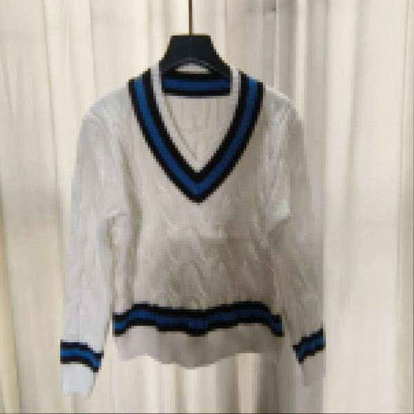 

2023 white solid print women's pullover brand same style women's sweaters dh026, White;black