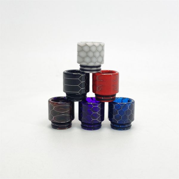 

1pcs 810 drip tip straw joint resin tank accessory random color