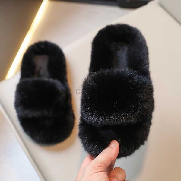 

slipper children' girls boys slippers solid color home comfortable slippers non-slip soft breathable flat women men kids slipper shoes, Black;grey