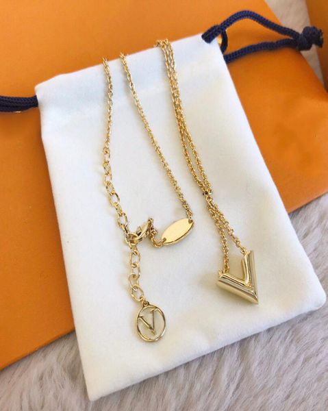 

luxury designer necklace gold necklace designers jewelry christmas gift for woman men love pendant necklaces good8477583, Silver