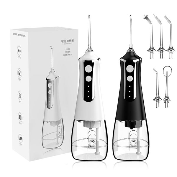 

other oral hygiene dental oral irrigator water flosser pick for teeth cleaner thread mouth washing machine 5 nozzles 300ml dental floss jet