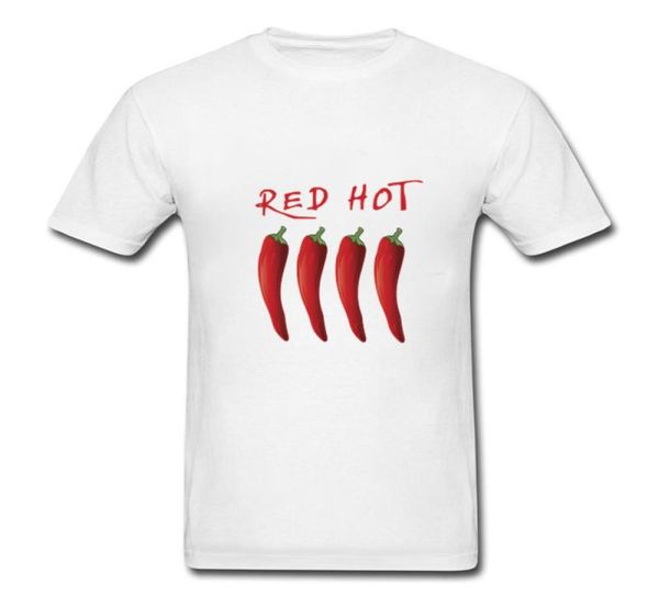 

men039s tshirts chili vegetable funny tshirt red peppers design hipster tshirt spicy food music party streetwear precotton m8251001, White;black