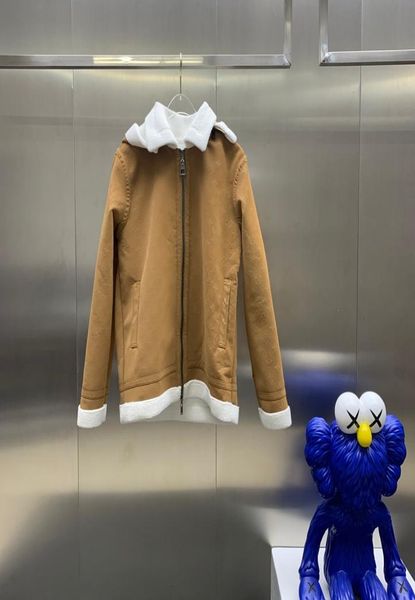 

20fw italy embroiderey cotton coat jackets mens winter coats warm outdoor coats fashion men women outwear men s clothing brown8389314, Black
