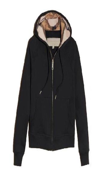 

22ss designers womens hoodies sweater jackets with zipper women slim hoodie sweatshirt spring autumn and winter 9355165, Black