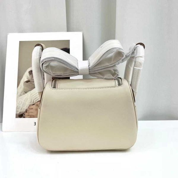 

8a quality hrems's lindiss bags online store 2023h new swift layer cow leather mini lindi bag medicine case single shoulder messenger s