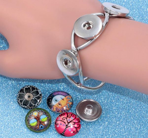 

noosa snap silver 18mm buttons flowers trees snap jewelry mixed 100pcslot buttons 18mm snap button noosa button diy bracelet acce9811558