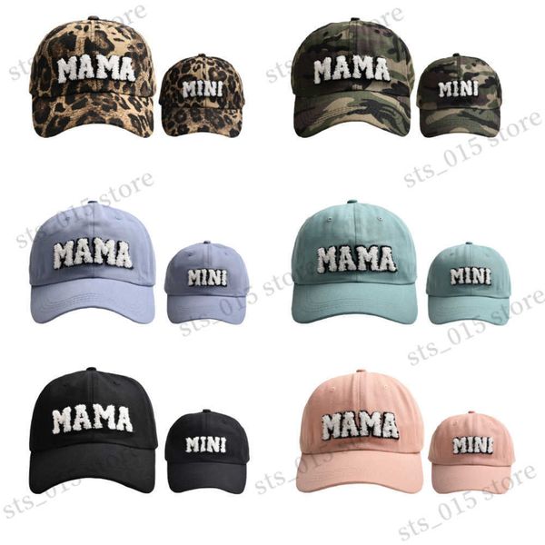 

ball caps new cool mama mini women children kids cap sets spring summer outdoor lady female boy girls baseball cap for women t230425, Blue;gray