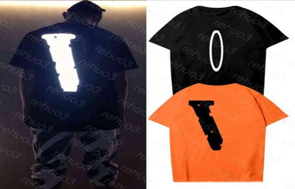 

mens t shirt hiphop big blue big purple big v printing short sleeve mens stylist t shirt friends orange size sxl9358960, White;black