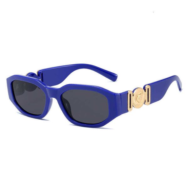 

New small box Sunglasses trend head polygon glasses personalized street shot Sunglasses W0FX