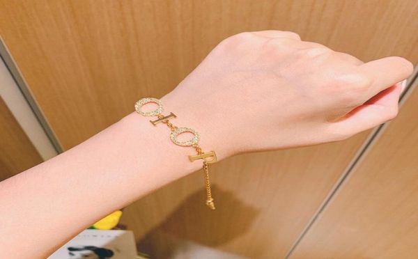 

fashion designer pendant necklaces jewelry letter bracelets chain long gold chain necklace for women party lovers valentine039s4357370, Black