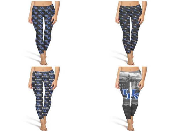 

kentucky wildcats basketball be fashion women's custom yoga pants elasticity casual skinny suitable for running leggings black and usa7
