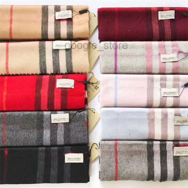 

checked cashmere scarf designer scarfs luxury embroidered horse stripe shawl women's letter scarves bib european and american style ver, Blue;gray