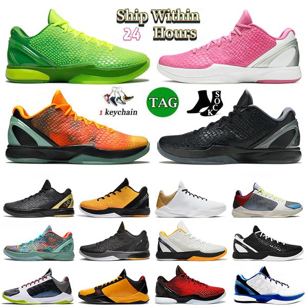

mens designers mamba grinch 6 basketball shoes protro 8 halo easter christmas 6s mambacita think pink 5 alternate bruce lee what if elite sp