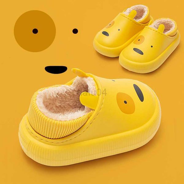 

slipper autumn winter kids slippers children green non-slip soft boys home shoes kids girls cartoon slippers indoor floor shoes l0831, Black;grey
