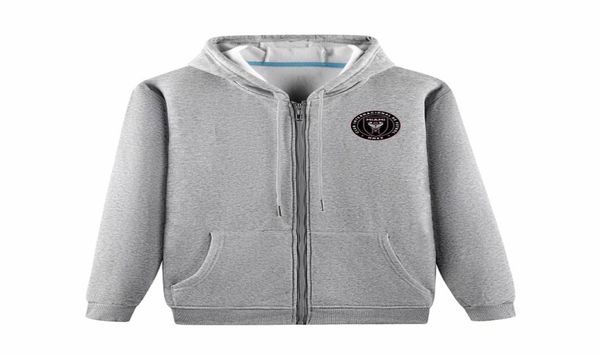 

mls inter miami cf fullzip hooded jacket soccer training jacket men football hoodie pullover jacket soccer sweatshirt men039s 3016236, Black;brown