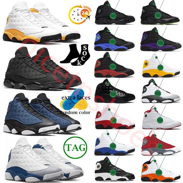 

13 jumpman basketball shoes men designer bred court purple chicago he got game lakers grey toe starfish aurora green playground playoffs def