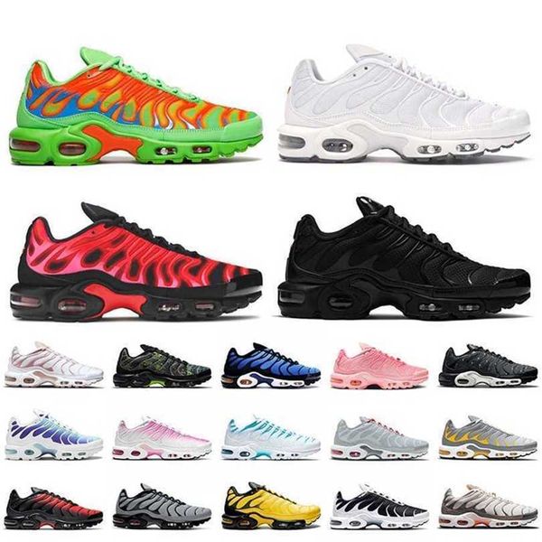

plus tns tn big size 46 mens running shoes women mean green university red triple white black mesh jogging trainers hyper blue atlanta pink