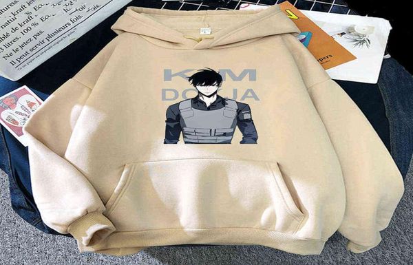 

funny anime omniscient reader039s viewpoint men hoodies fashion manga dokja kim graphic winter casual oversized women039s sw9535595, Black