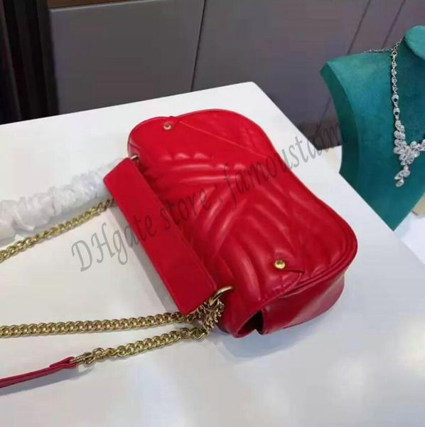 

designer women new wave messenger bag luxurys designers bags paris brand v quilted leather chain flap crossbody handbags lady evening party