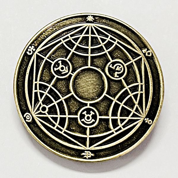 

fullmetal alchemist pin cute anime movies games hard enamel pins collect metal cartoon brooch backpack hat bag collar lapel badges, Blue