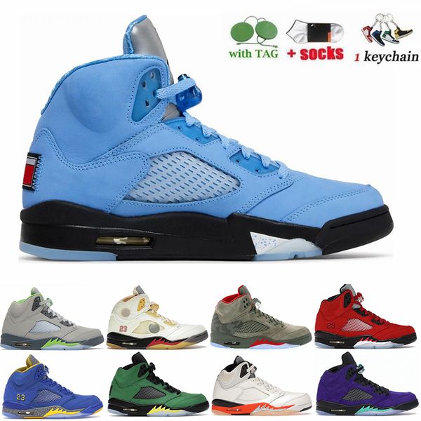 

mens basketball shoes 5 5s unc university blue shattered backboard what the sail white stealth alternate grape 3 man outdoor sneaker dhgate