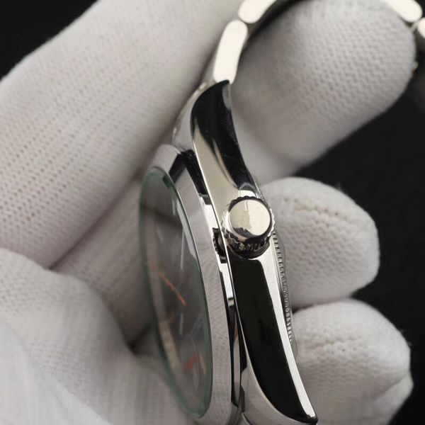 

watch abb_watches mens lightning pin automatic mechanical watches prototype dial full wrist watch business leisure watch waterproof sapphire, Slivery;golden