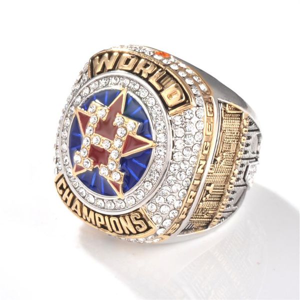 

2017-2018 luxury design championship ring fans jewelry men women gift idea whole drop 205e, Golden;silver