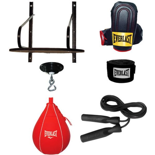 

everlast 6 piece speed bag kit punching boxing bags balls