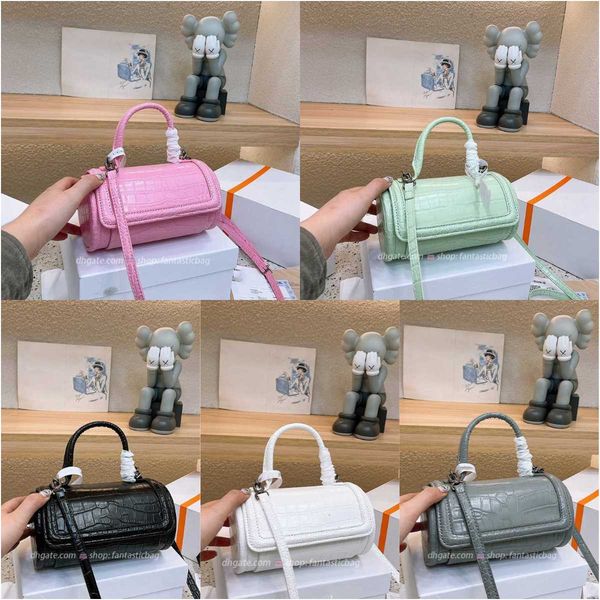 

balenshijia women lady drum bag genuine leather half moon cool girl circular shoulder bags designer bag crossbody clutch wallet purse