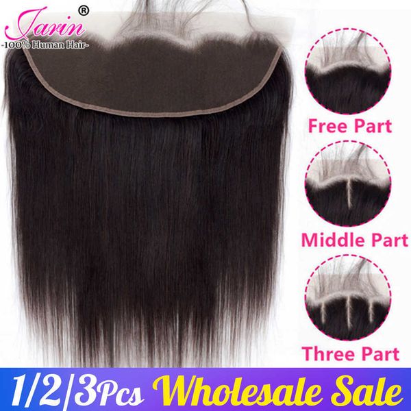 

synthetic wigs hd transparent 13x4 lace frontal closure middle part remy human hair jarin bulk sale peruvian straight 230227, Black