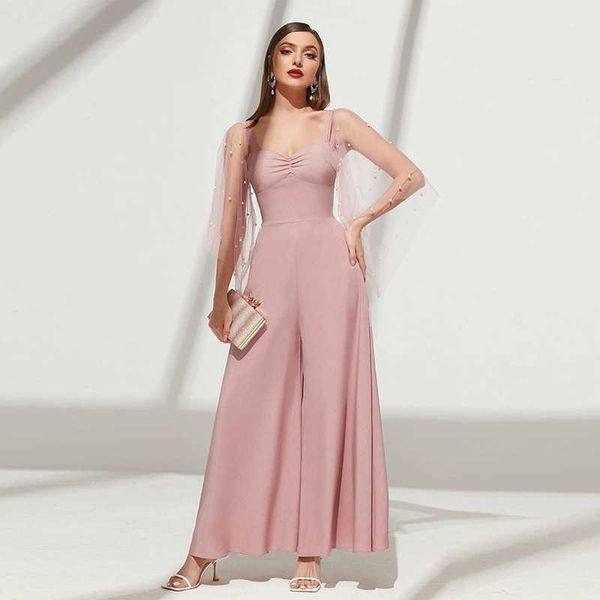 

women's casual dresses lq2023202 autumn 2023 fashion women's mh v-neck jumpsuit, Black;gray