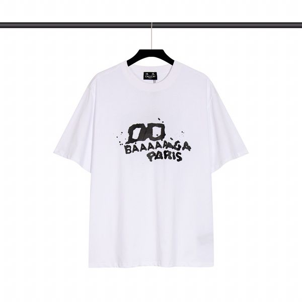 

duyou oversize t shirt with vintage jersey wash letters 100% cotton t-shirt men casuals basic t-shirts women quality classical dy8860, White;black