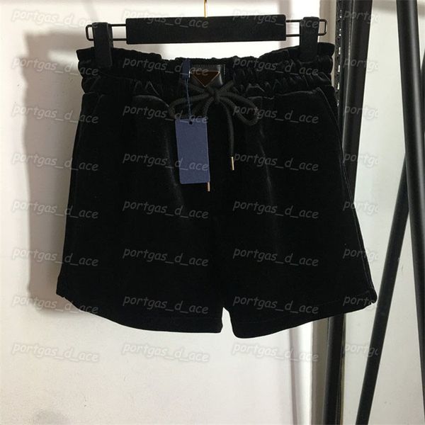 

women mini pants high rise shorts ladies girl street style shorts, Black