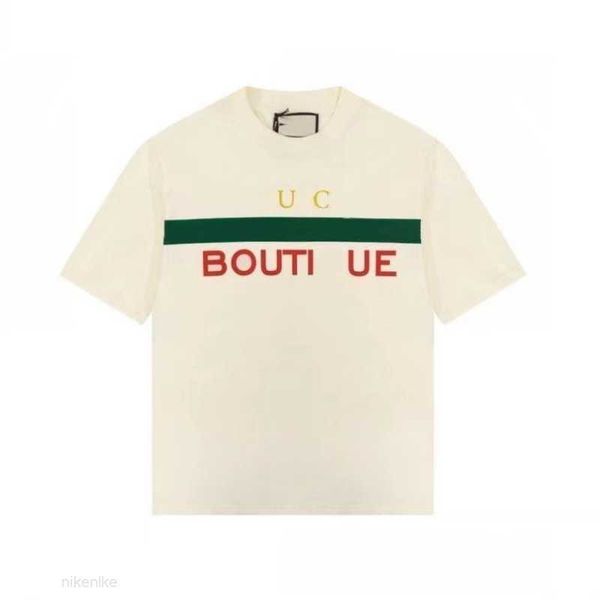 

23ss mens t shirts designer fashion short sleeve pure cotton breathable high version street casual couple's same style clothing k88, White;black