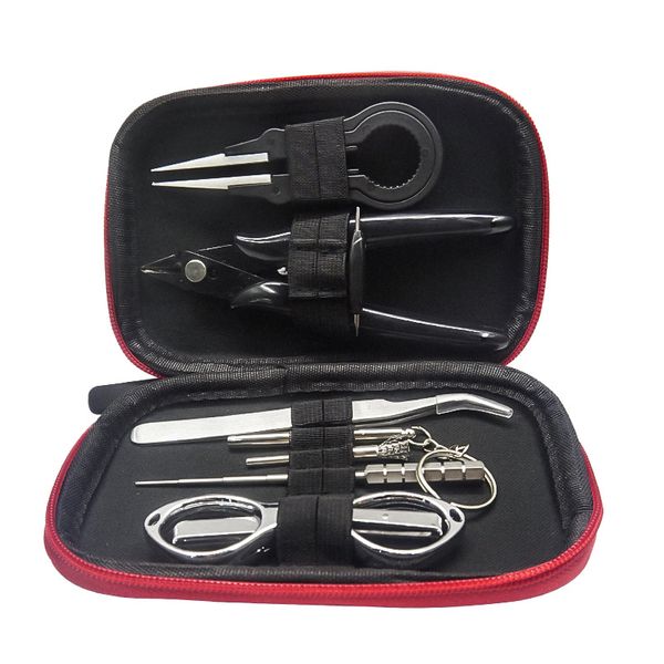 

tool kit elbow tweezers multifunctional screwdriver foldable mulberry scissors
